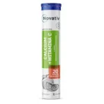 NOVATIV CALCIUM + WITAMINA C 20 tabletek musujących