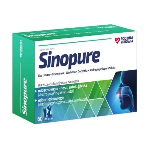 SINOPURE 60 tabletek RODZINA ZDROWIA