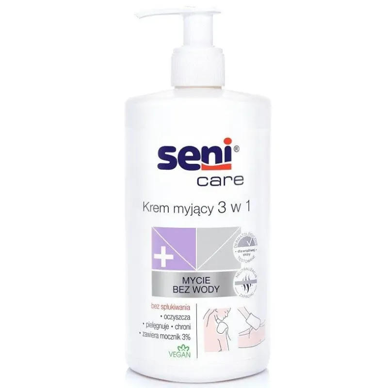 SENI CARE Krem do mycia 3w1 1000 ml