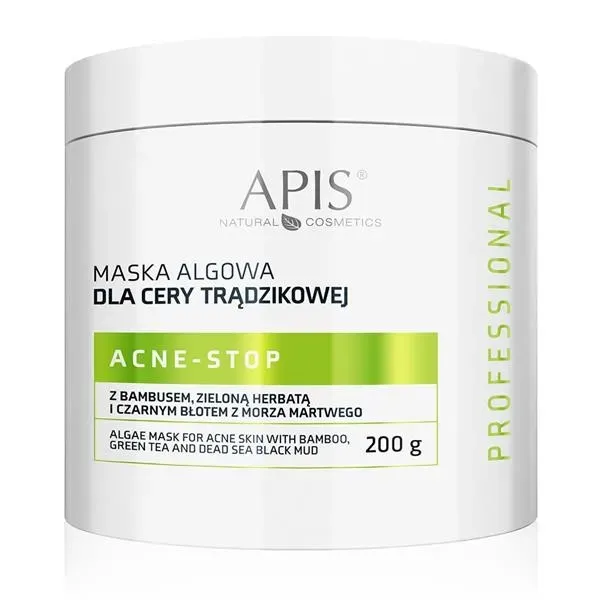 APIS ACNE-STOP Maska algowa dla cery trądzikowej 200 g