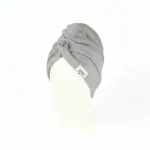 APIS Turban-ręcznik pielęgnacyjny do suszenia włosów / grey