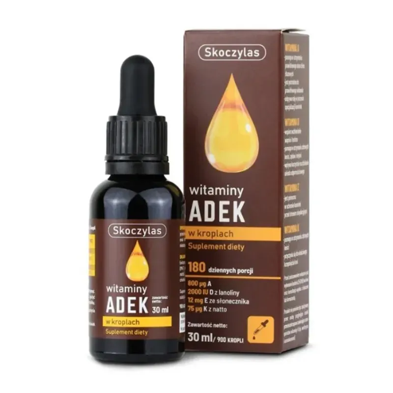SKOCZYLAS WITAMINY ADEK 30 ml krople