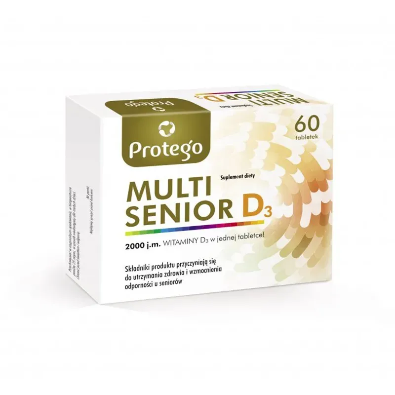 PROTEGO MULTI SENIOR D3 60 tabletek