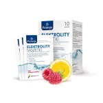 PROTEGO ELEKTROLITY SASZETKI 10 saszetek o smaku malinowo cytrynowym