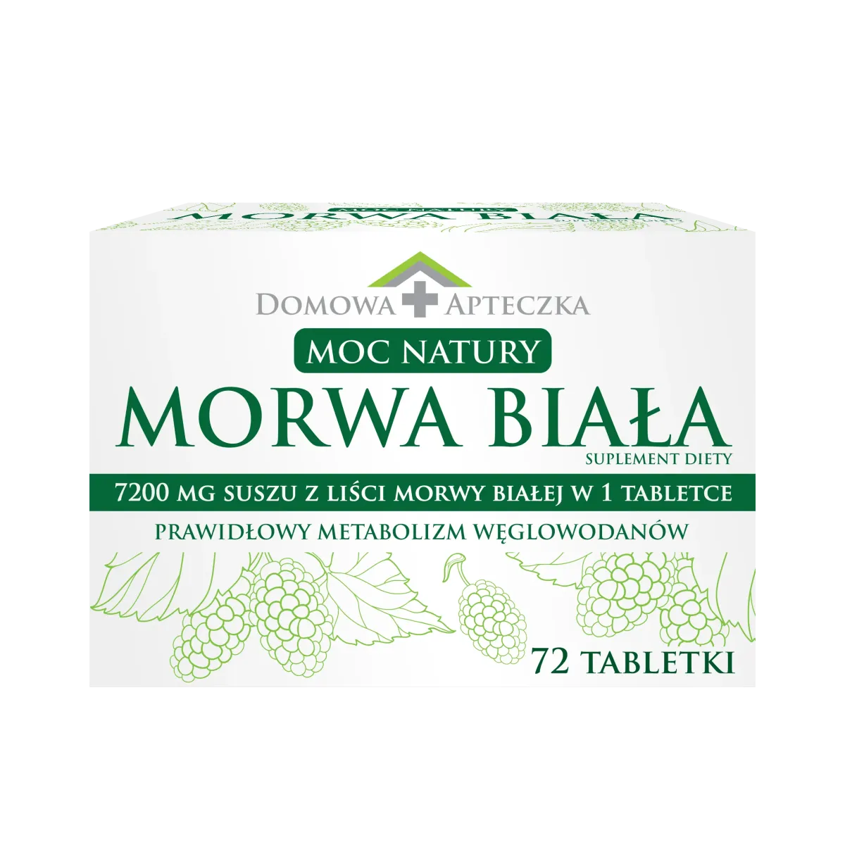 MOC NATURY MORWA BIAŁA 72 tabletki