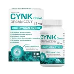 CYNK CHELAT ORGANICZNY 15 mg 120 tabletek