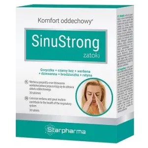SINUSTRONG ZATOKI 30 tabletek