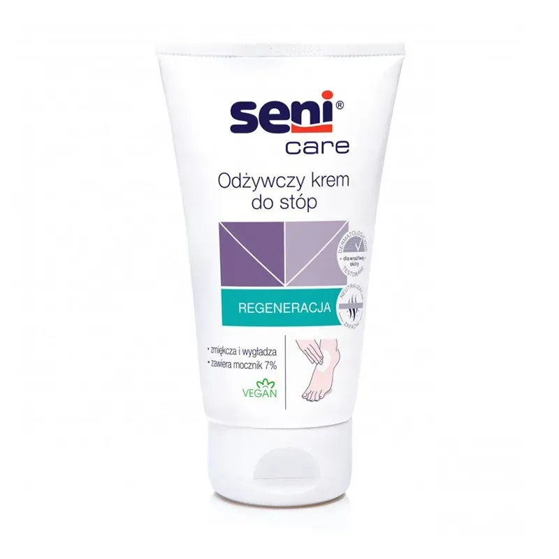 SENI CARE ODŻYWCZY KREM DO STÓP Z MOCZNIKIEM (7% UREA) 100 ml