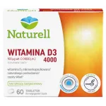 NATURELL WITAMINA D3 4000 60 tabletek do rozgryzania i żucia