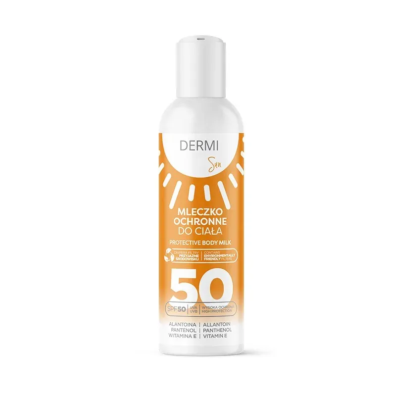 DERMI SUN MLECZKO OCHRONNE DO CIAŁA SPF 50 150 ml