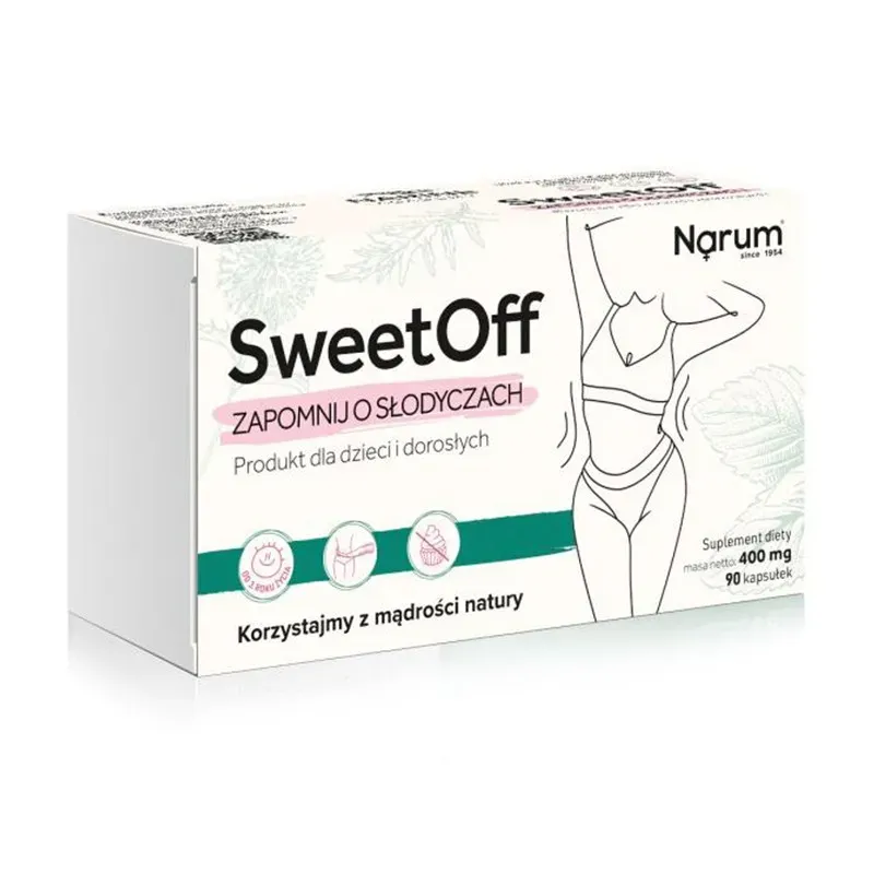 NARUM SWEETOFF 90 kapsułek