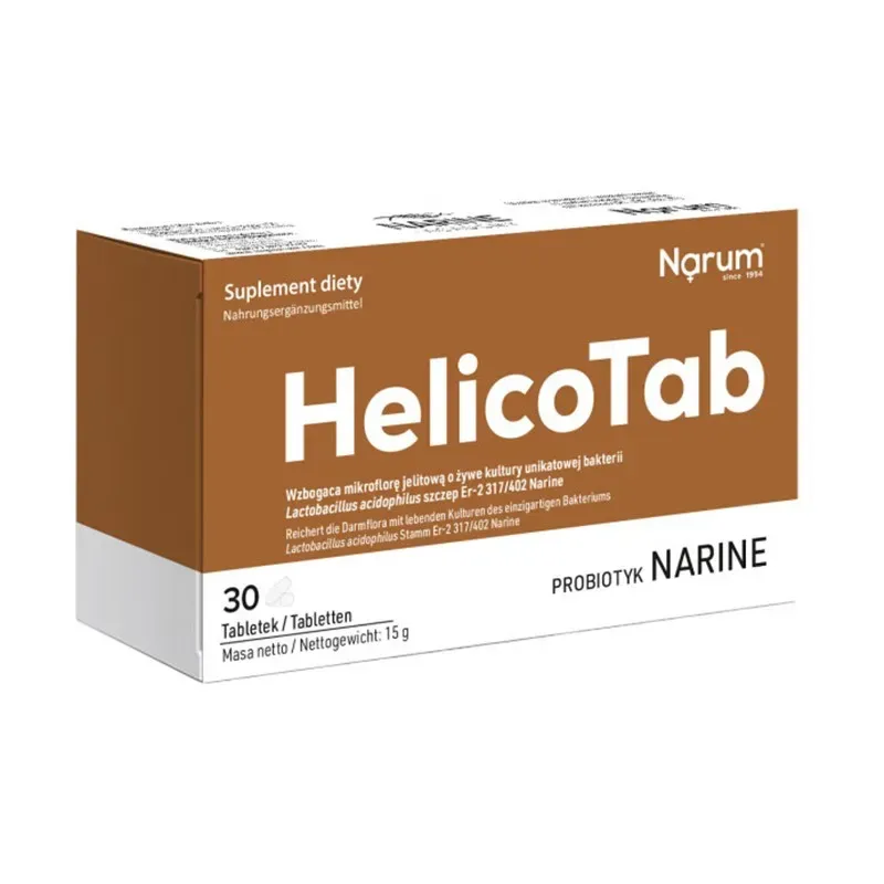 NARUM HELICOTAB 30 tabletek