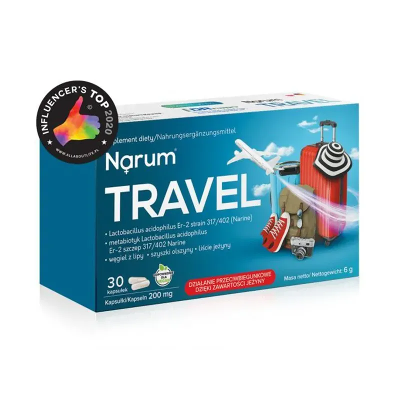 NARUM TRAVEL 30 kapsułek