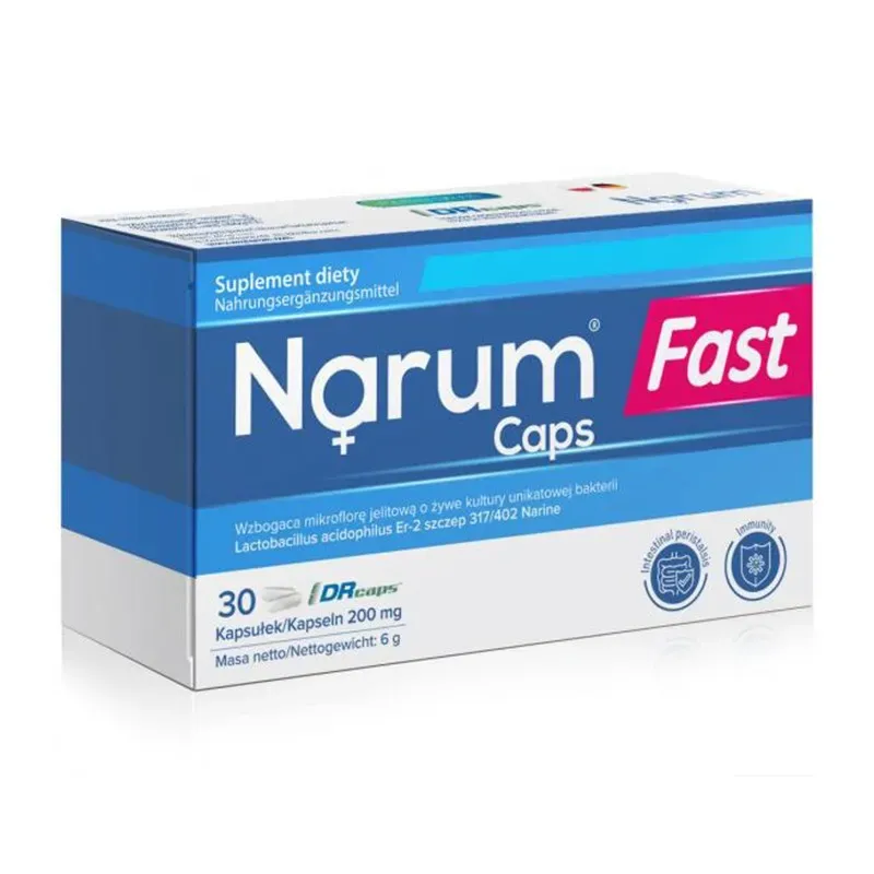 NARUM FAST CAPS 30 kapsułek