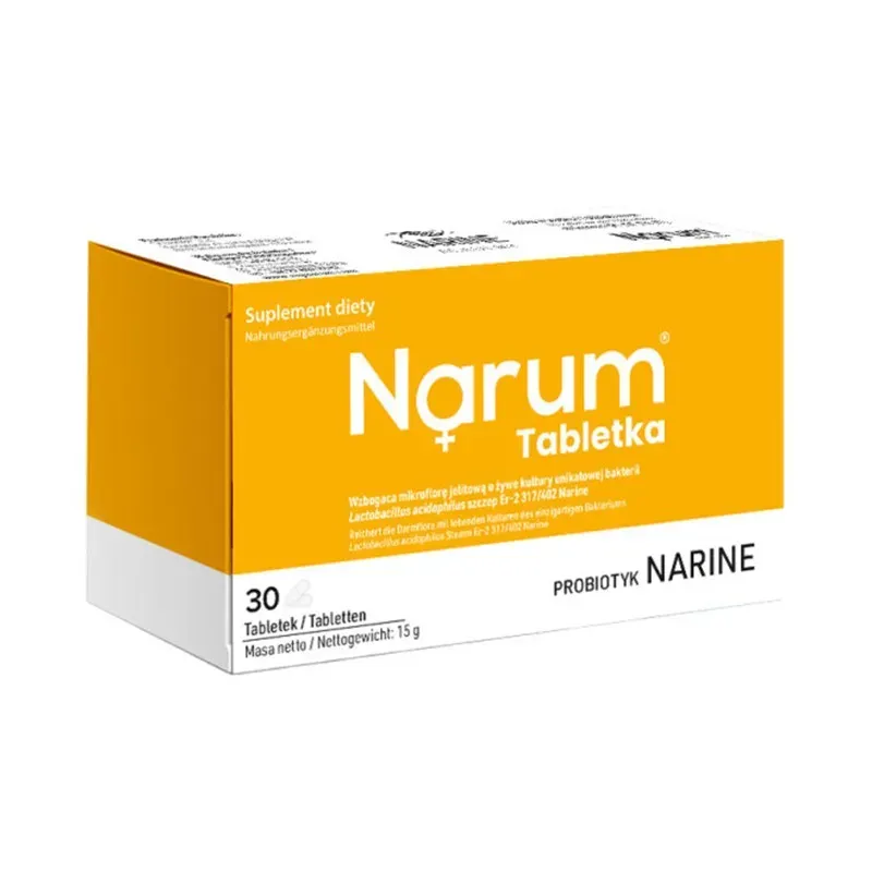 NARUM TABLETKA 30 tabletek