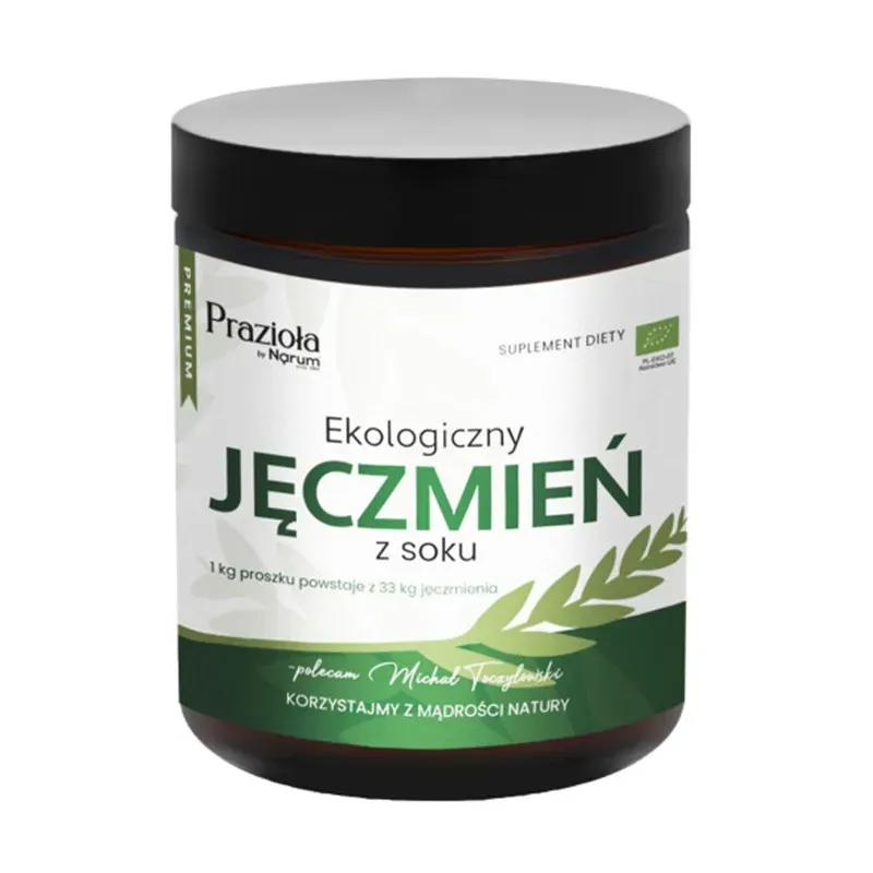 PRAZIOŁA BY NARUM EKOLOGICZNY JĘCZMIEŃ Z SOKU 300 g