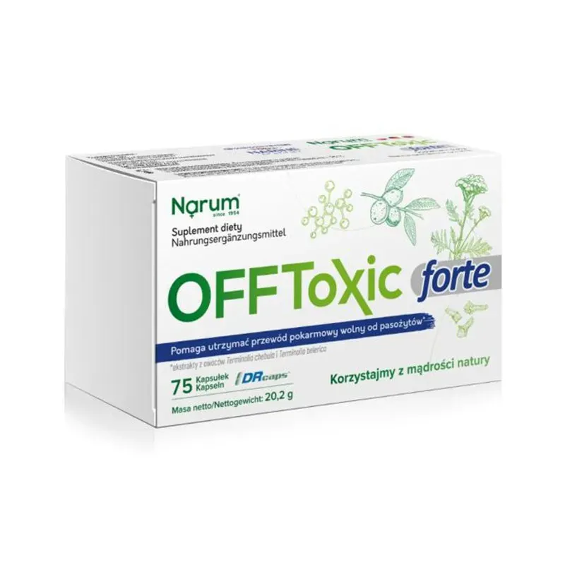 NARUM OFFTOXIC 75 kapsułek