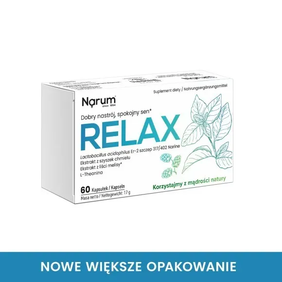 NARUM RELAX 60 kapsułek