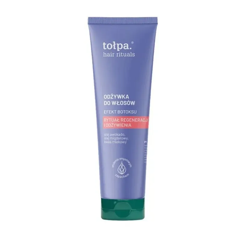 TOŁPA HAIR RITUALS RYTUAŁ REGENERACJI I ODŻYWIENIA ODŻYWKA DO WŁOSÓW EFEKT BOTOKSU 175 ml