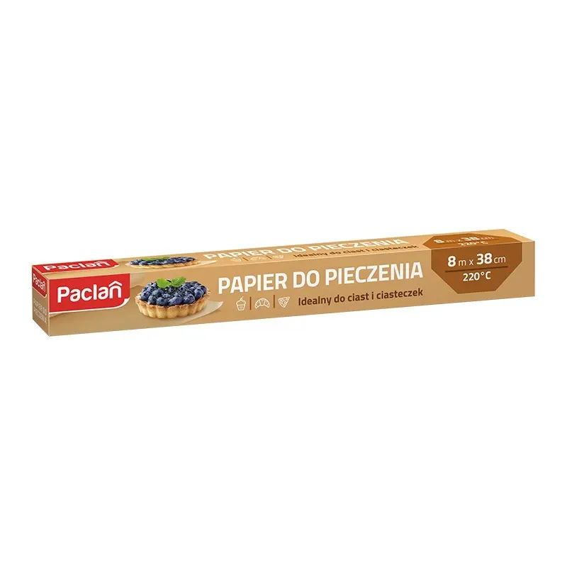 PACLAN PAPIER DO PIECZENIA BRĄZOWY (8 m x 38 cm) 1 sztuka