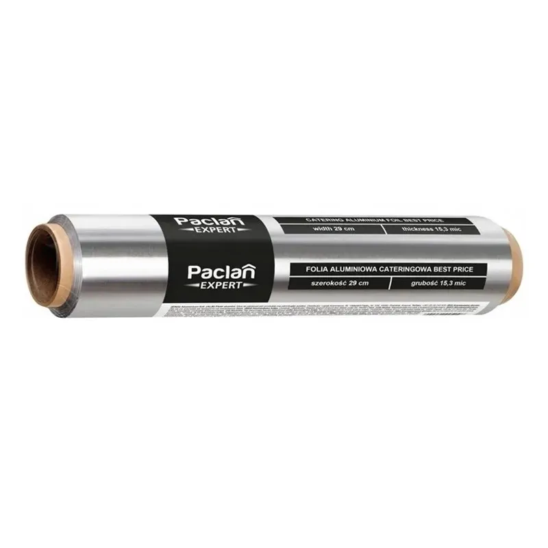 PACLAN EXPERT FOLIA ALUMINIOWA CATERINGOWA BEST PRICE 15 mic. (29 cm x 40 m) 1 sztuka