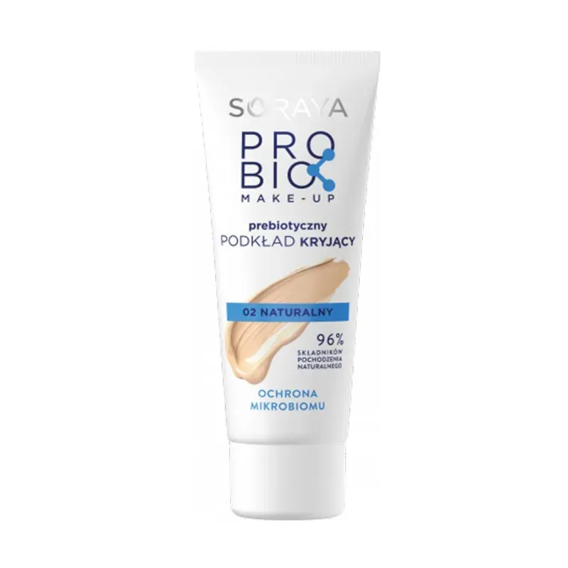 SORAYA PROBIO MAKE-UP PREBIOTYCZNY PODKŁAD KRYJĄCY 02 NATURALNY 30 ml