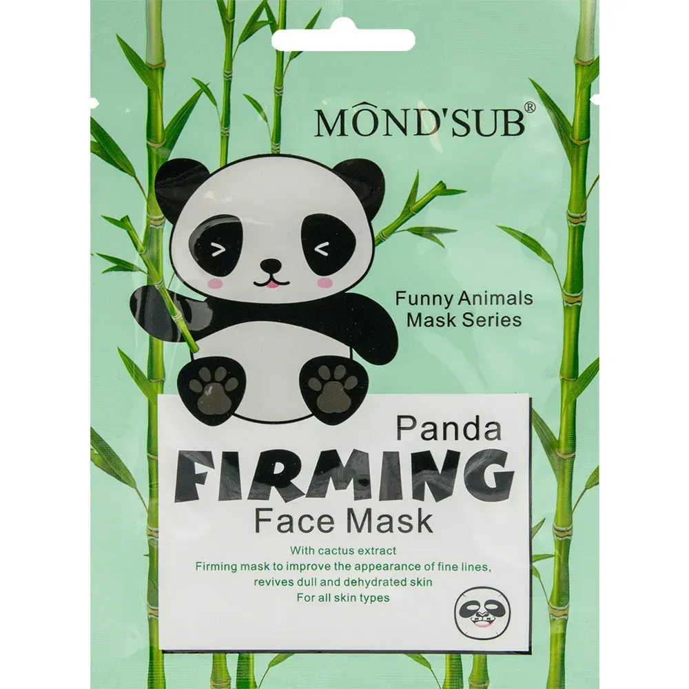 MONDSUB Maska w płachcie ujędrniająca Panda 24 ml