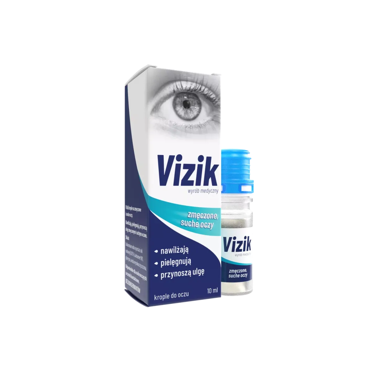VIZIK KROPLE NA ZMĘCZONE: I SUCHE OCZY 10 ml
