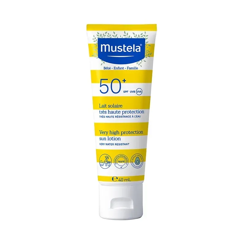 MUSTELA MLECZKO PRZECIWSŁONECZNE BARDZO WYSOKA OCHRONA SPF 50+ 40 ml