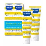 MUSTELA ZESTAW OCHRONA SŁONECZNA CAŁEJ RODZINY (2x MLECZKO PRZECIWSŁONECZNE SPF 50+ 100 ml) 1 zestaw