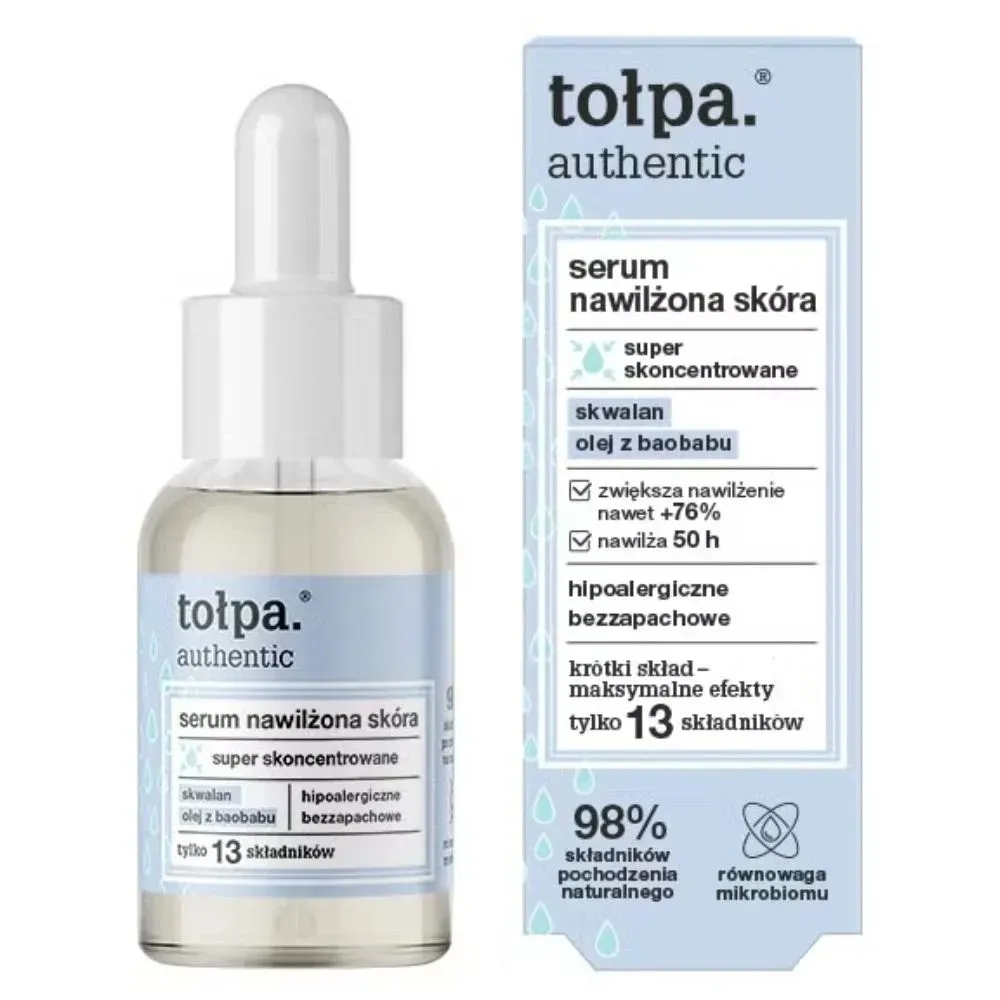 TOŁPA Authentic Serum Nawilżona Skóra 30ml