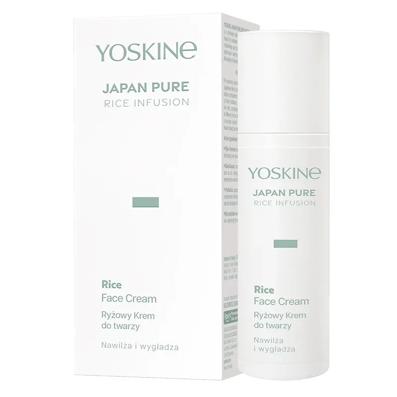DAX YOSKINE JAPAN PURE RICE INFUSION RYŻOWY KREM DO TWARZY NAWILŻAJĄCO-WYGŁADZAJACY 50 ml