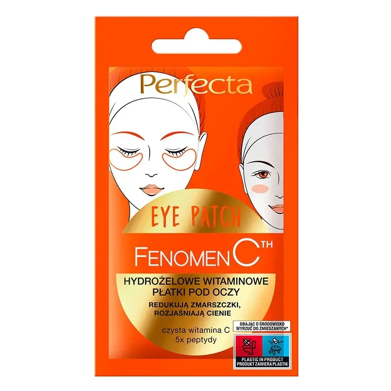 PERFECTA EYE PATCH FENOMEN C HYDROŻELOWE WITAMINOWE PŁATKI POD OCZY 1 para