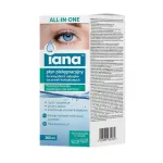 IANA ALL-IN-ONE PŁYN PIELĘGNACYJNY DO WSZYSTKICH RODZAJÓW SOCZEWEK KONTAKTOWYCH 360 ml + pojemnik na soczewki