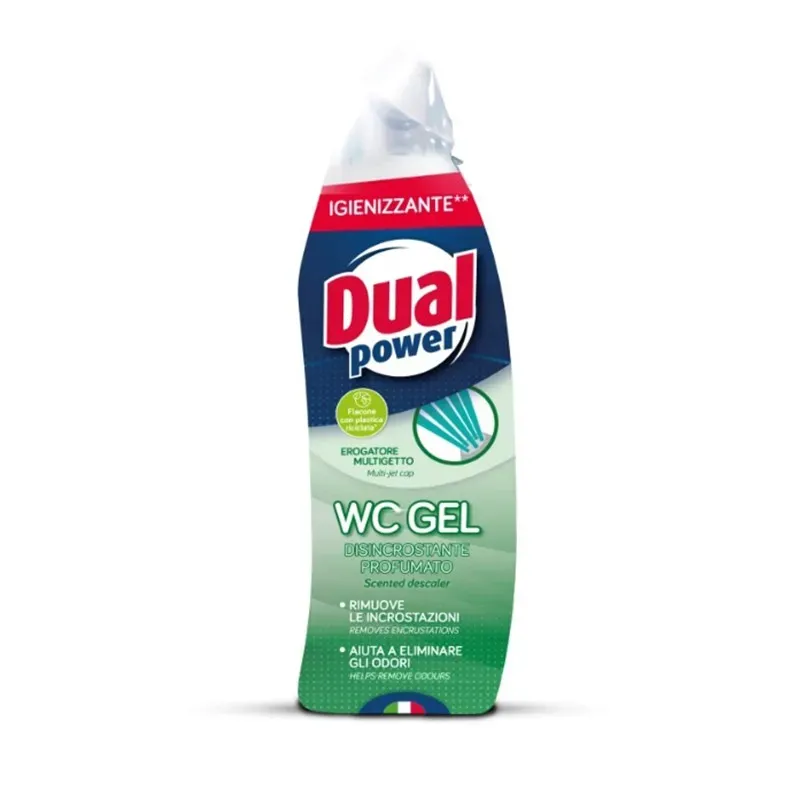 DUAL POWER WC GEL DISINCROSTANTE PROFUMATO SCENTED DESCALER - ŻEL DO WC PERFUMOWANY 700 ml