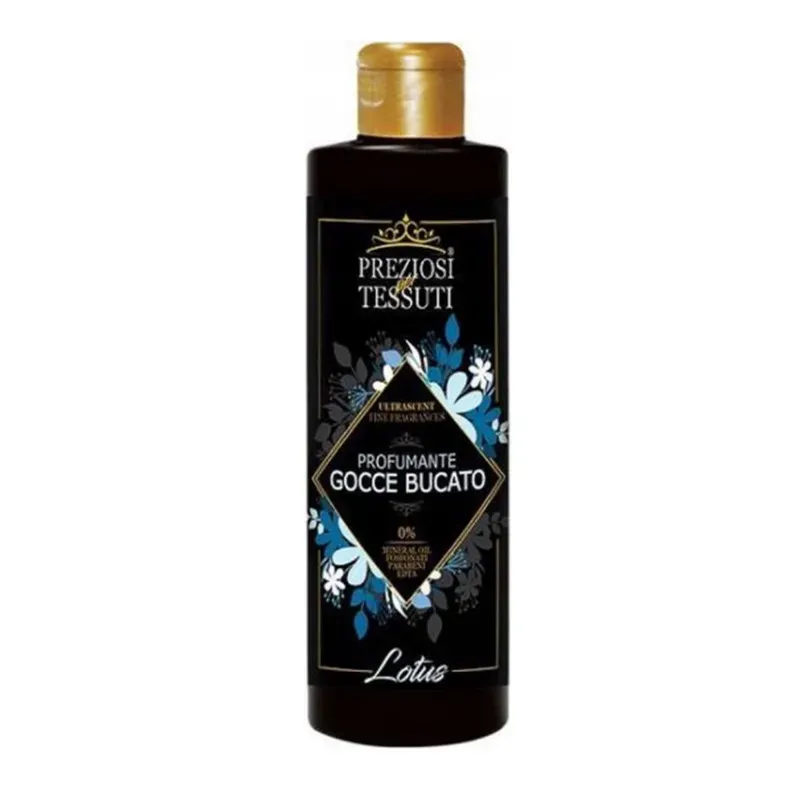PREZIOSI TESSUTI PROFUMANTE GOCCE BUCATO LOTUS - PERFUMY DO PRANIA LOTUS 235 ml