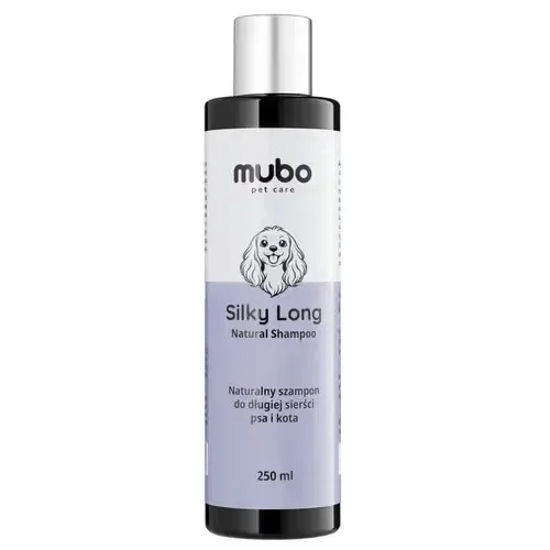 Mubo Silky Long Delikatny szampon do długiej sierści psa i kota 250ml