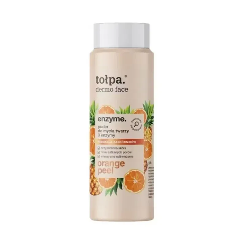 TOŁPA DERMO FACE ENZYME. PUDER DO MYCIA TWARZY 3 ENZYMY 40 ml
