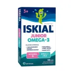 ISKIAL JUNIOR OMEGA-3 30 żelek o smaku truskawkowym
