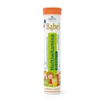 LANGSTEINER BĄBEL MULTIWITAMINA DLA DZIECI 4+ 20 tabletek musujących o smaku pomarańczowym