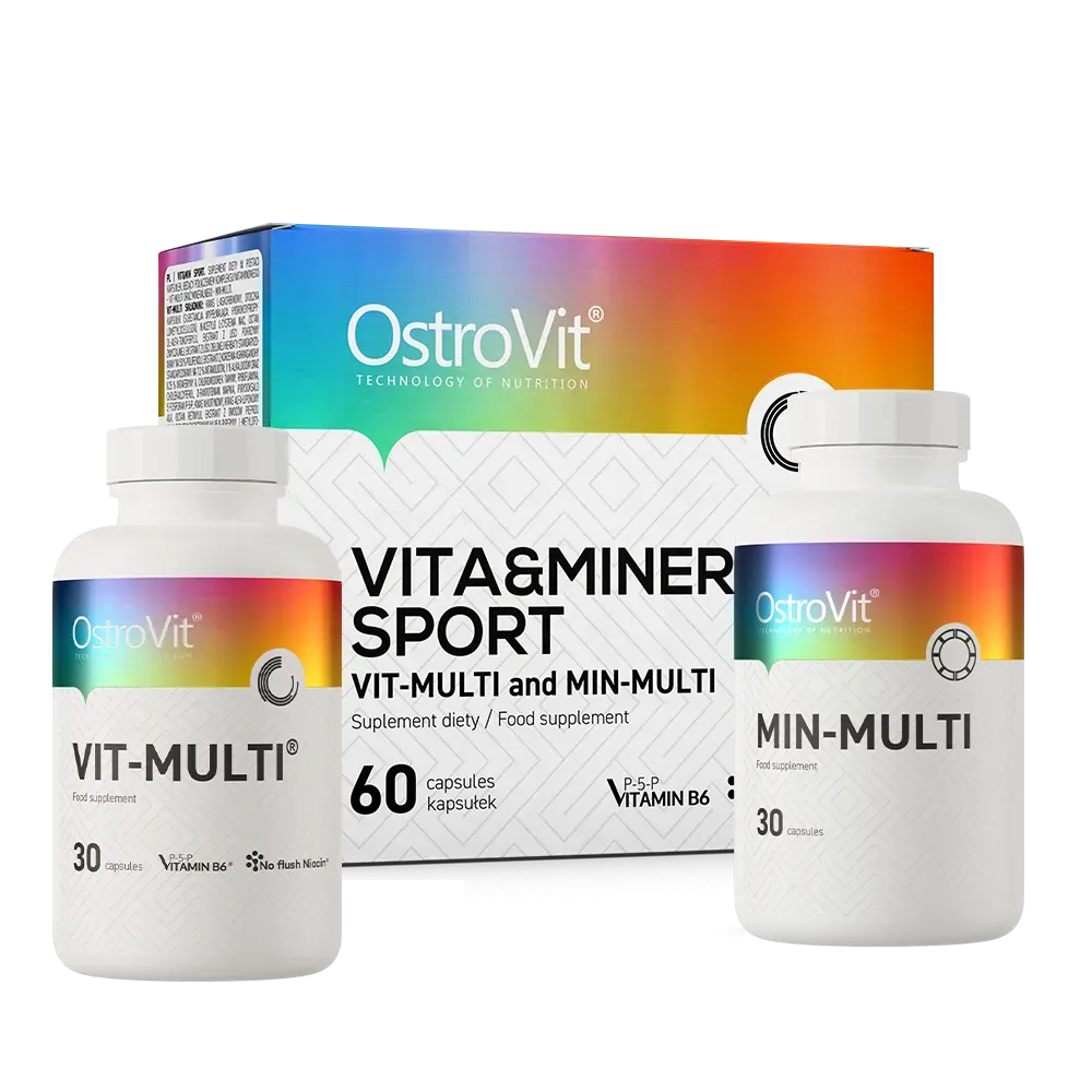 OSTROVIT VITA&MINERALS SPORT 60 kapsułek