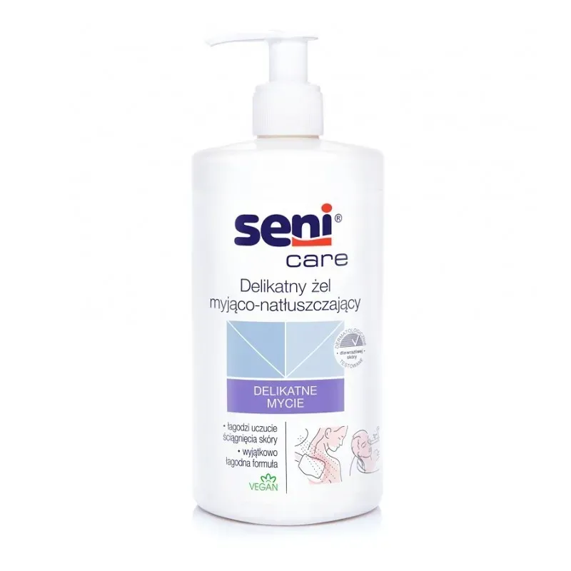 SENI CARE ŻEL MYJĄCO-NATŁUSZCZAJĄCY 500 ml