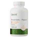 OSTROVIT BROMELAINA + PAPAINA 100 kapsułek