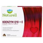 NATURELL KOENZYM Q10 + E 120 kapsułek