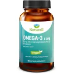 NATURELL OMEGA-3 Z ALG 90 kapsułek