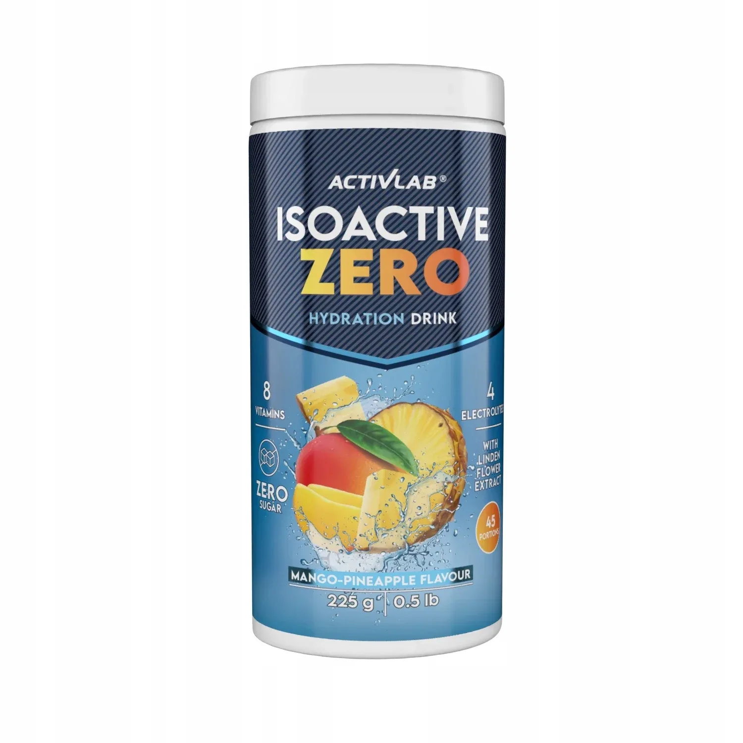 Isoactive Zero - mango-ananas x 225 g