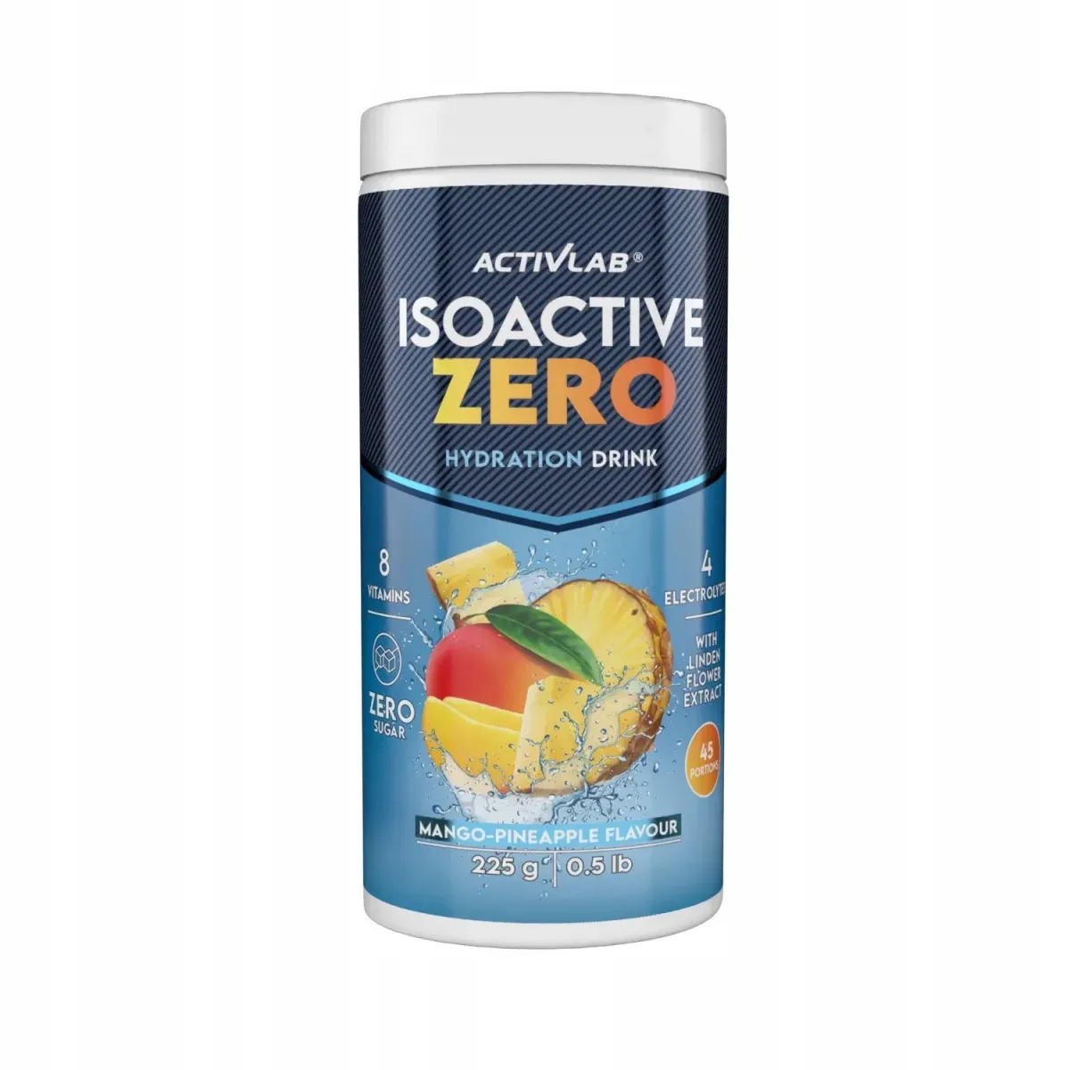 Isoactive Zero - mango-ananas 225 g