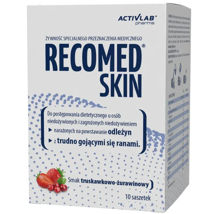 Recomed Skin truskawka-żurawina 10 saszetek
