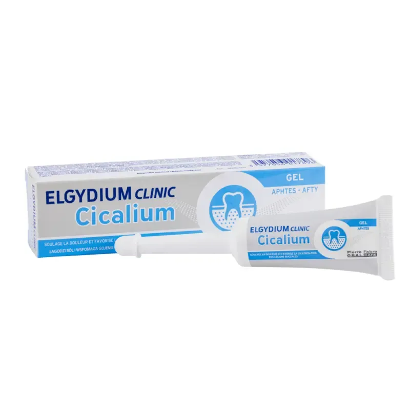 ELGYDIUM CLINIC CICALIUM ŻEL STOMATOLOGICZNY 8 ml
