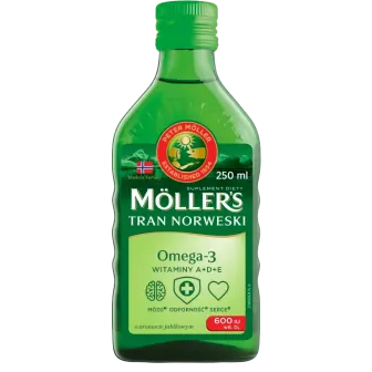 MOLLER'S TRAN NORWESKI JABŁKOWY 250 ml 